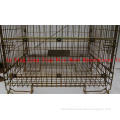 New Style Easy Loading Foldable Wire Mesh Turnover Cage